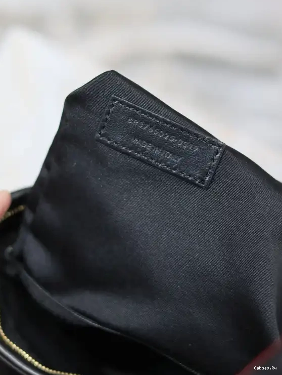 IN LAMBSKIN SMALL YSL POUCH CALYPSO 0525